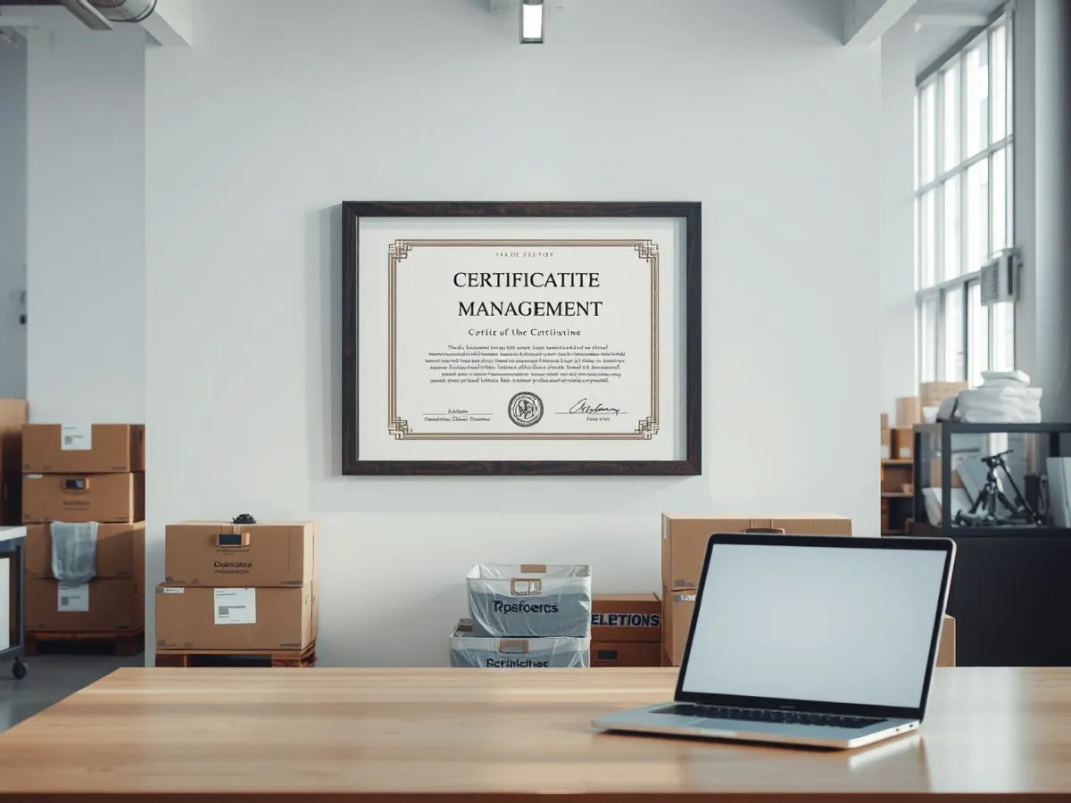 ISO 9001:2015 质量管理体系认证证书展示